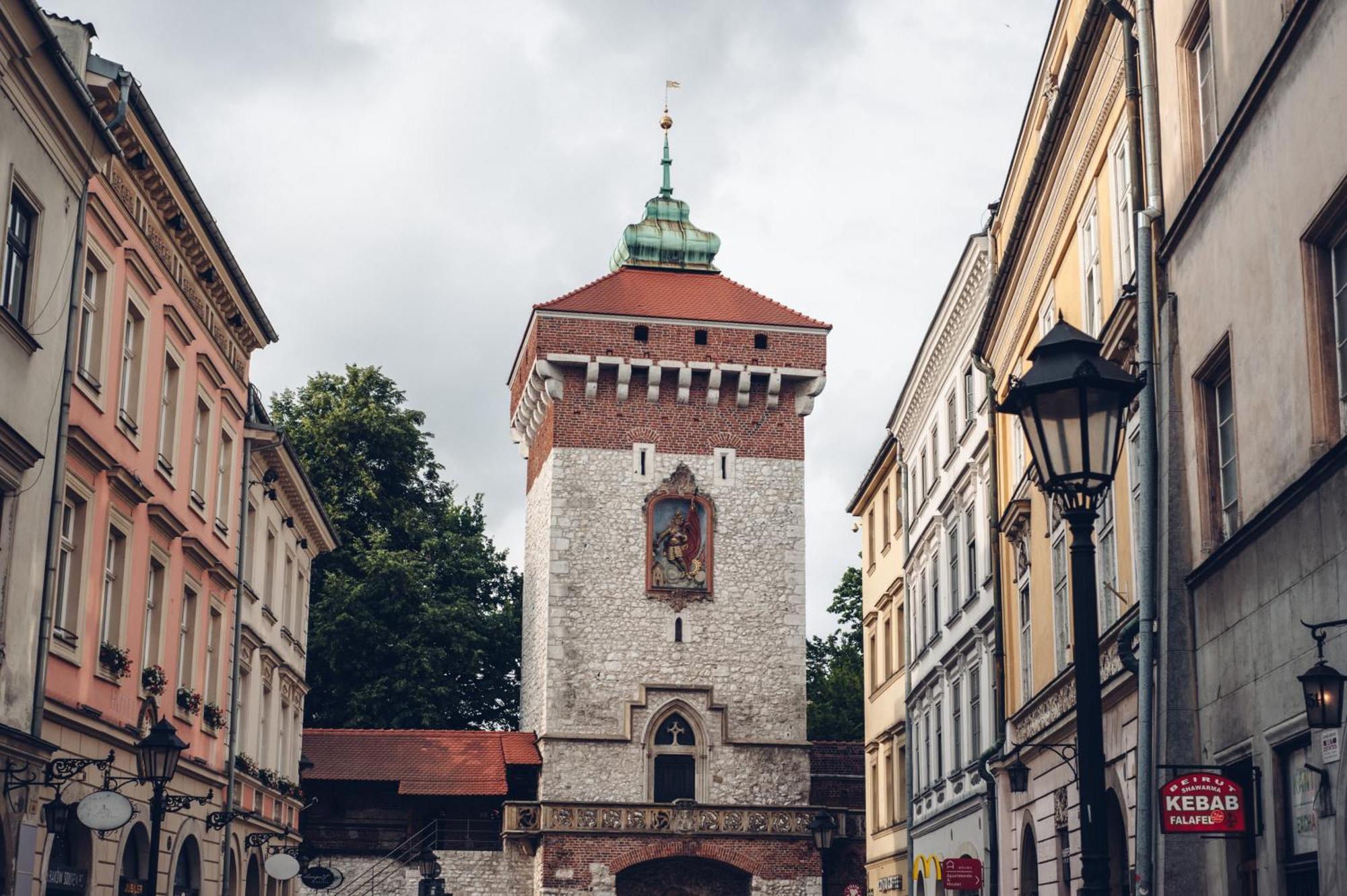 Ferienwohnung Quiet Luxury On Florianska Krakau Exterior foto